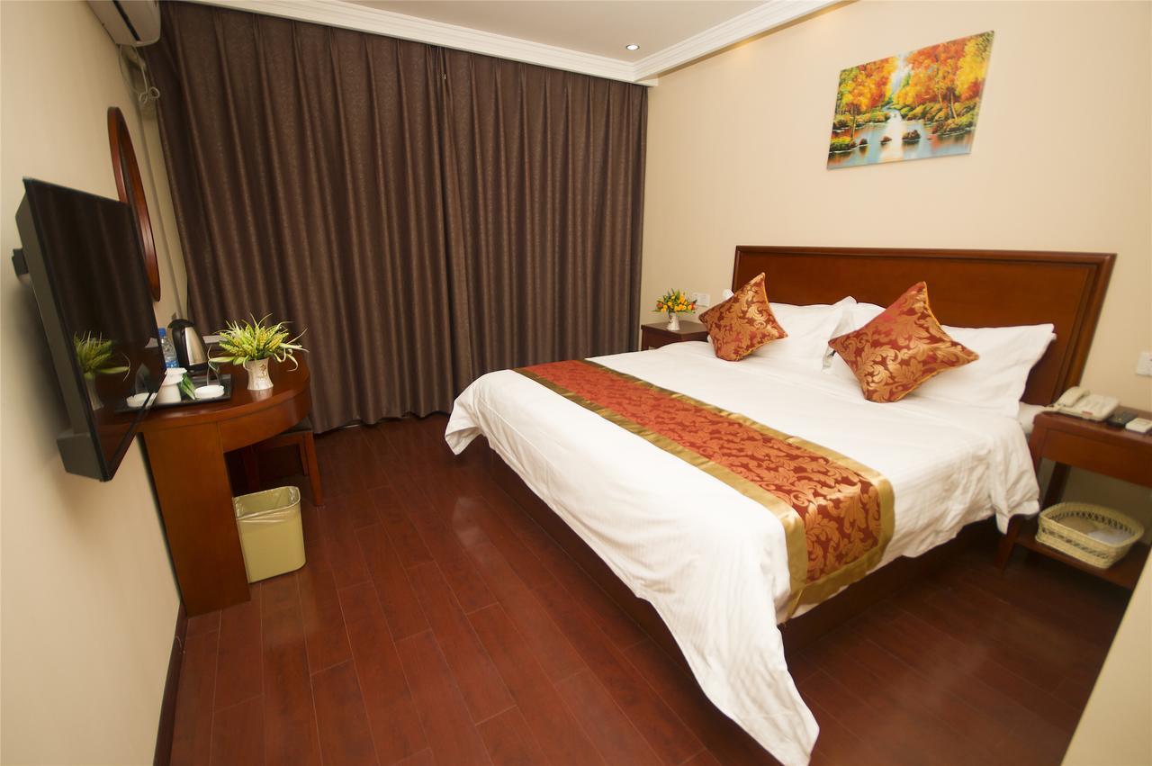 Greentree Inn Tianjin Wuqing West Yongyang Road Florentia Village Express Hotel Bagian luar foto